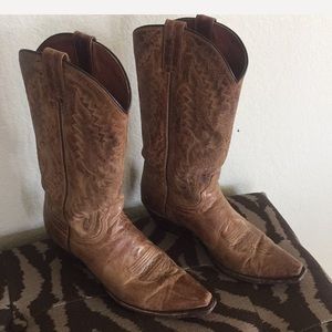 Dan Post western boots, worn a handful of times but